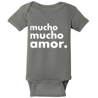 Mucho Mucho Amor Funny Meme Baby Bodysuit