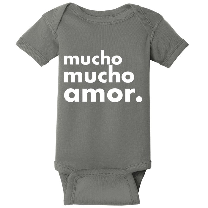 Mucho Mucho Amor Funny Meme Baby Bodysuit