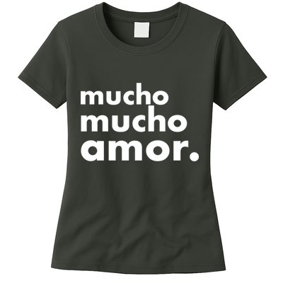 Mucho Mucho Amor Funny Meme Womens T-Shirt