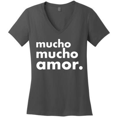 Mucho Mucho Amor Funny Meme Women's V-Neck T-Shirt