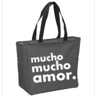 Mucho Mucho Amor Funny Meme Zip Tote Bag