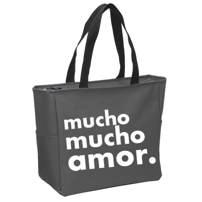 Mucho Mucho Amor Funny Meme Zip Tote Bag