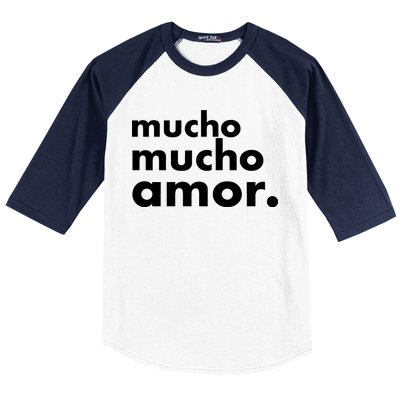 Mucho Mucho Amor Funny Meme Baseball Sleeve Shirt