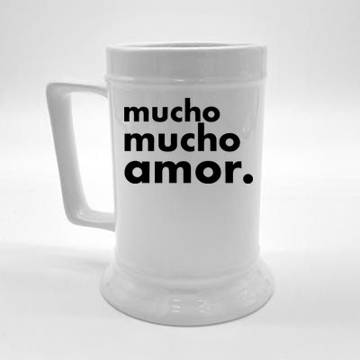 Mucho Mucho Amor Funny Meme Beer Stein