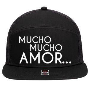 Mucho Mucho Amor The Legend of Walter Mercado 7 Panel Mesh Trucker Snapback Hat