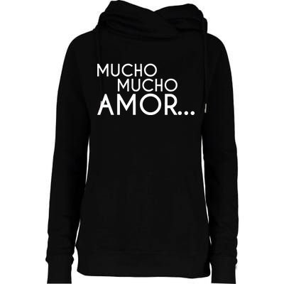 Mucho Mucho Amor The Legend of Walter Mercado Womens Funnel Neck Pullover Hood