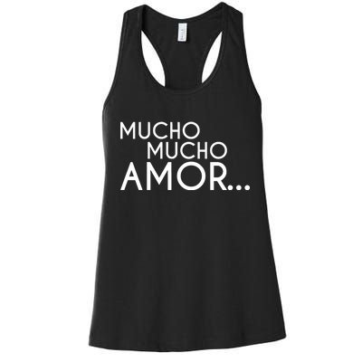 Mucho Mucho Amor The Legend of Walter Mercado Women's Racerback Tank