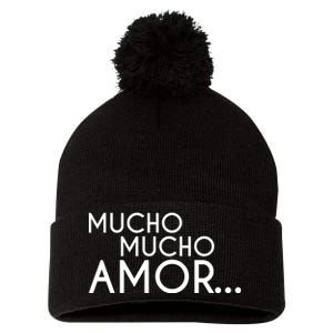 Mucho Mucho Amor The Legend of Walter Mercado Pom Pom 12in Knit Beanie