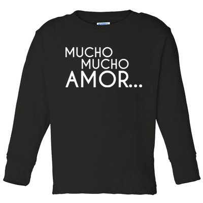 Mucho Mucho Amor The Legend of Walter Mercado Toddler Long Sleeve Shirt