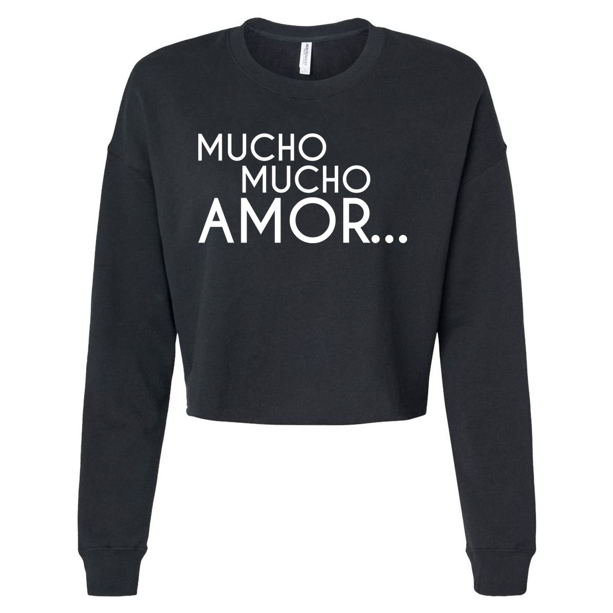 Mucho Mucho Amor The Legend of Walter Mercado Cropped Pullover Crew