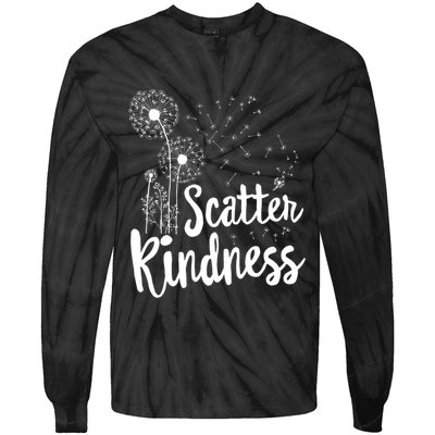 Matching Unity Day Orange Teacher Kindness Be Kind Tie-Dye Long Sleeve Shirt
