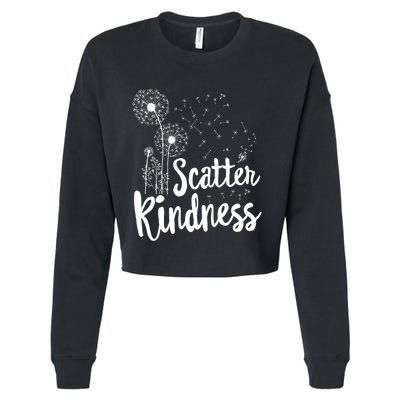 Matching Unity Day Orange Teacher Kindness Be Kind Cropped Pullover Crew