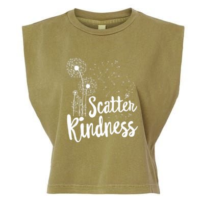 Matching Unity Day Orange Teacher Kindness Be Kind Garment-Dyed Women's Muscle Tee