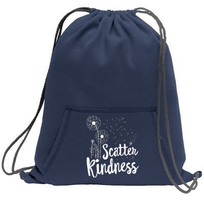 Matching Unity Day Orange Teacher Kindness Be Kind Sweatshirt Cinch Pack Bag