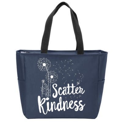 Matching Unity Day Orange Teacher Kindness Be Kind Zip Tote Bag