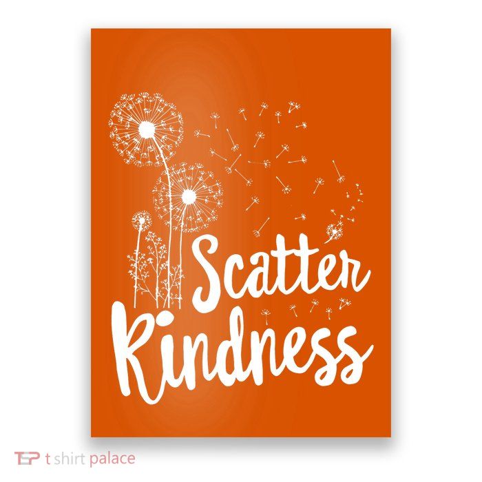 Matching Unity Day Orange Teacher Kindness Be Kind Poster