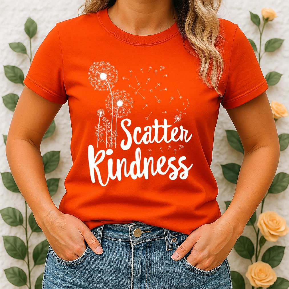 Matching Unity Day Orange Teacher Kindness Be Kind Womens T-Shirt