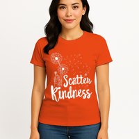 Matching Unity Day Orange Teacher Kindness Be Kind Womens T-Shirt