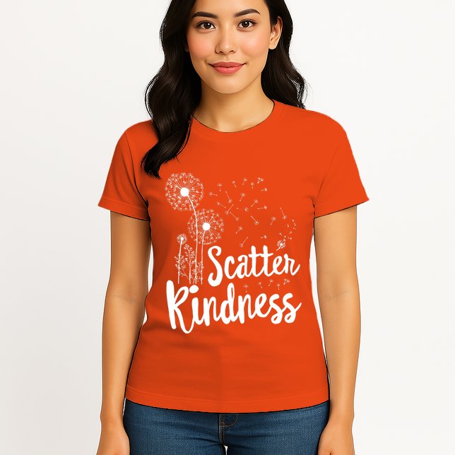 Matching Unity Day Orange Teacher Kindness Be Kind Womens T-Shirt