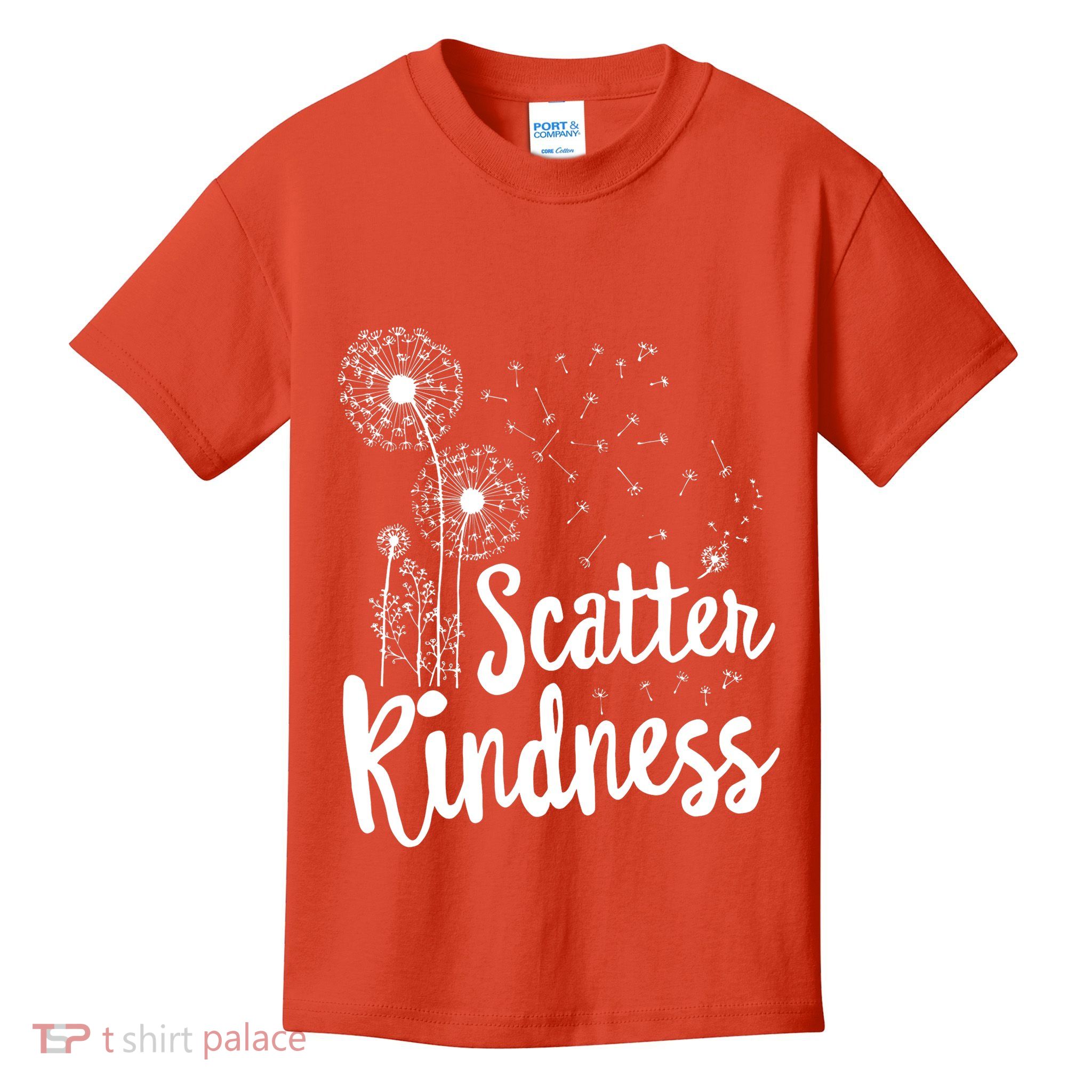 Matching Unity Day Orange Teacher Kindness Be Kind Kids T-Shirt