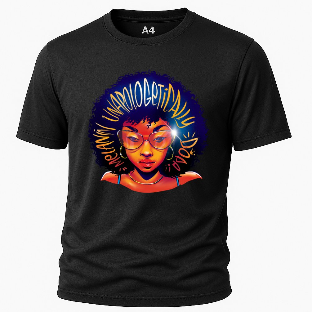Melanin Unapologetically Dope Performance Shirt