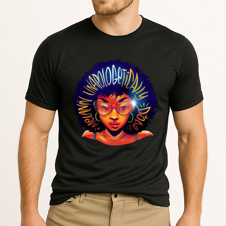 Melanin Unapologetically Dope Performance Shirt