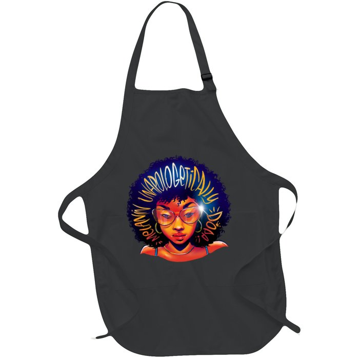 Melanin Unapologetically Dope Apron