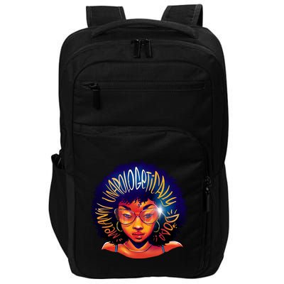 Melanin Unapologetically Dope Impact Tech Backpack