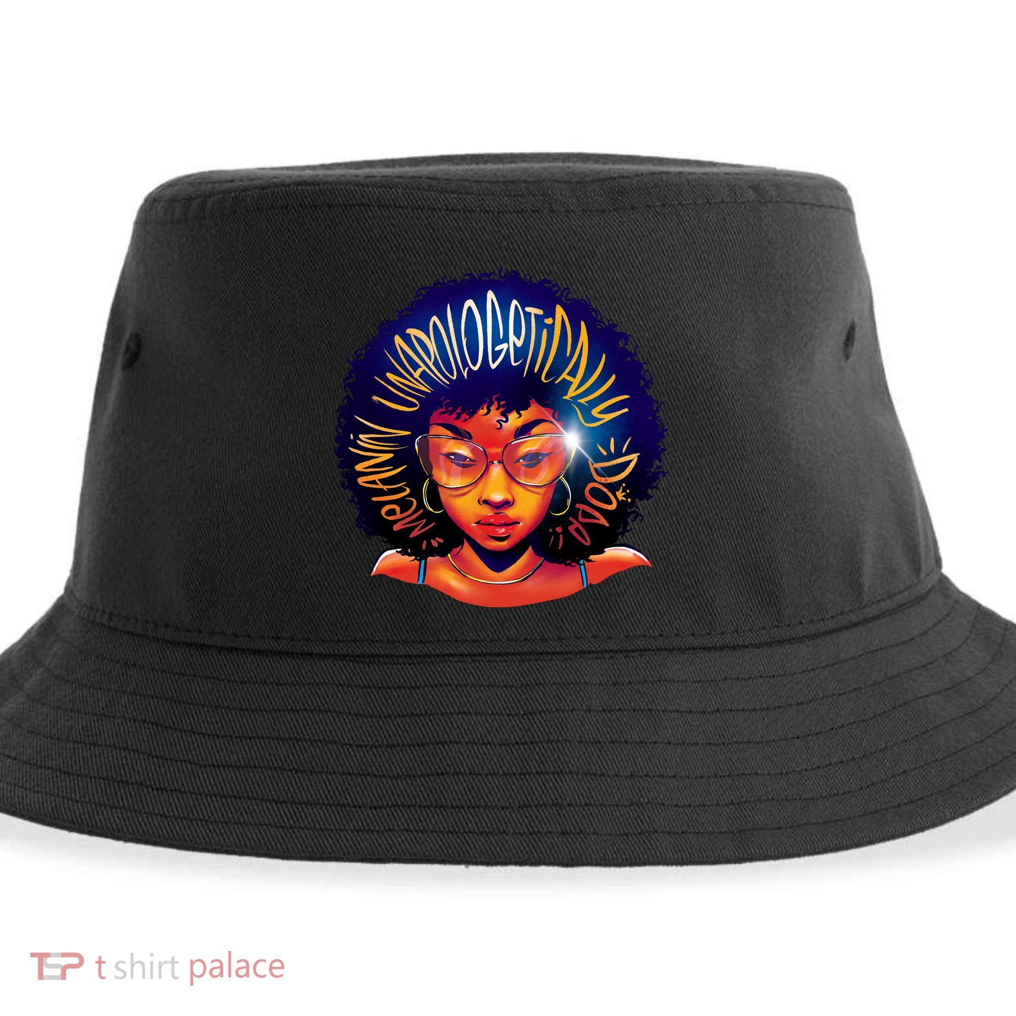 Melanin Unapologetically Dope Sustainable Bucket Hat