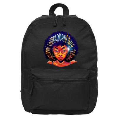 Melanin Unapologetically Dope 16 in Basic Backpack