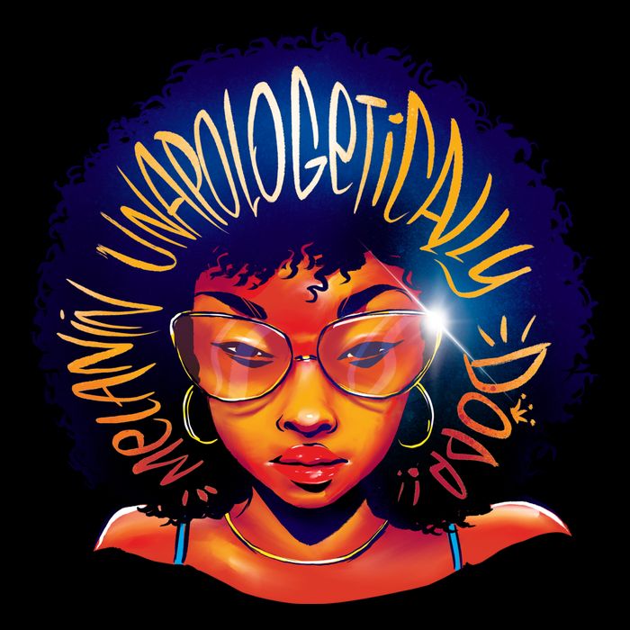 Melanin Unapologetically Dope Poster