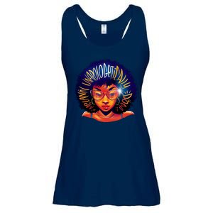 Melanin Unapologetically Dope Ladies Essential Flowy Tank