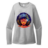 Melanin Unapologetically Dope Womens CVC Long Sleeve Shirt