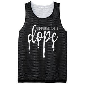 Melanin Unapologetically Dope Black Girl Christmas Gift Mesh Reversible Basketball Jersey Tank