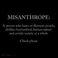 Misanthrope Unique Design Tall T-Shirt