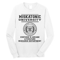 Miskatonic University Esoteric Literature Department Long Sleeve Shirt