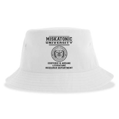 Miskatonic University Esoteric Literature Department Sustainable Bucket Hat