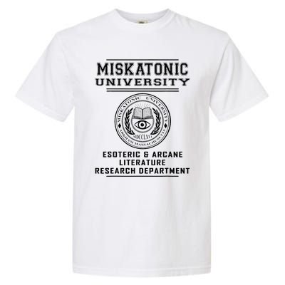 Miskatonic University Esoteric Literature Department Garment-Dyed Heavyweight T-Shirt