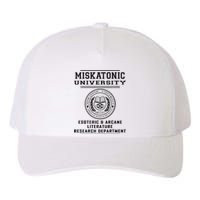 Miskatonic University Esoteric Literature Department Yupoong Adult 5-Panel Trucker Hat