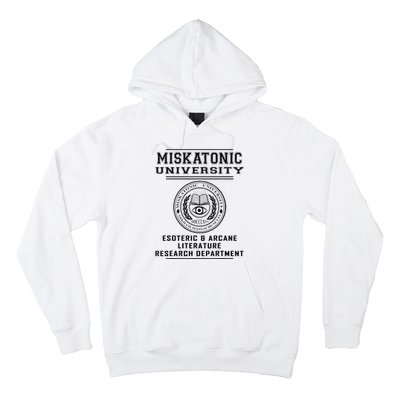 Miskatonic University Esoteric Literature Department Hoodie