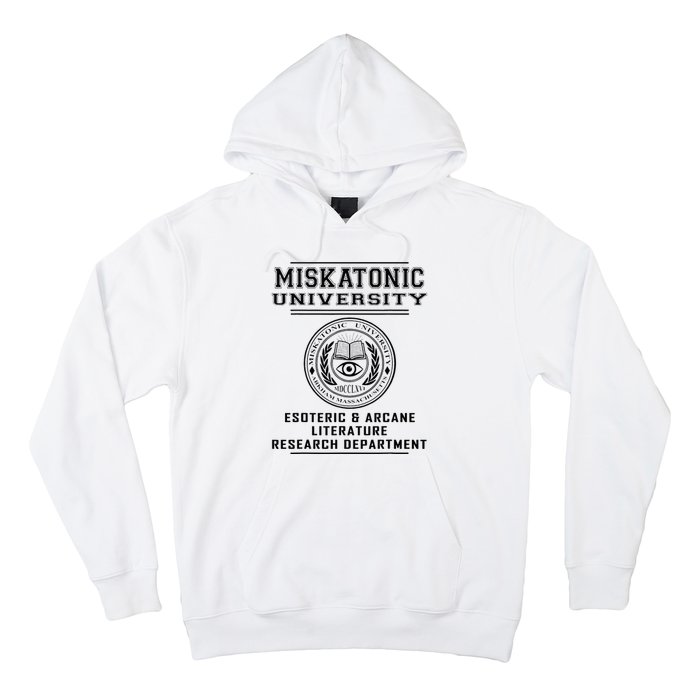 Miskatonic University Esoteric Literature Department Hoodie