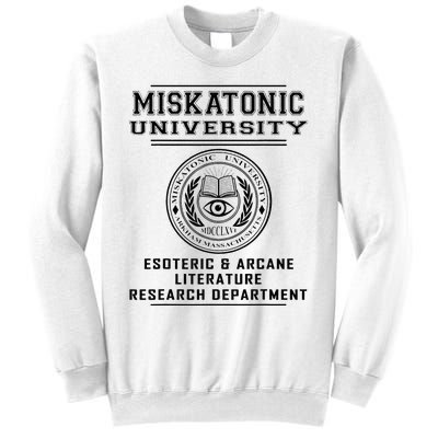 Miskatonic University Esoteric Literature Department Sweatshirt