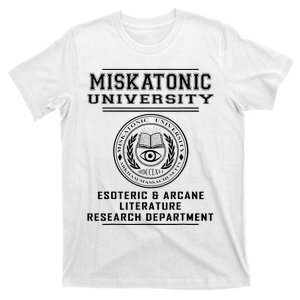 Miskatonic University Esoteric Literature Department T-Shirt