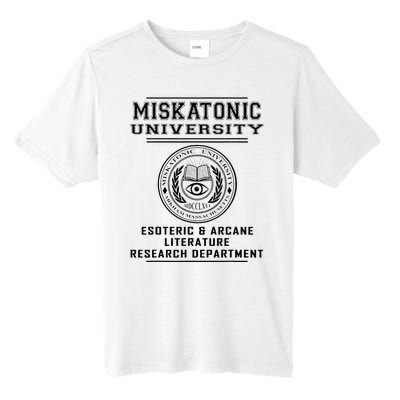 Miskatonic University Esoteric Literature Department Tall Fusion ChromaSoft Performance T-Shirt