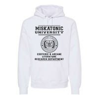 Miskatonic University Esoteric Literature Department Premium Hoodie