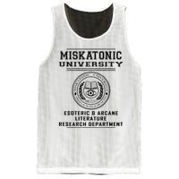 Miskatonic University Esoteric Literature Department Mesh Reversible Basketball Jersey Tank