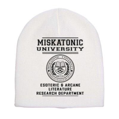 Miskatonic University Esoteric Literature Department Short Acrylic Beanie