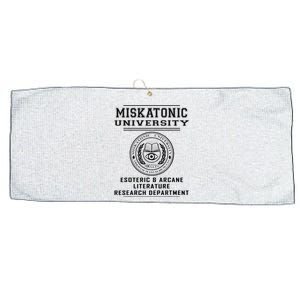 Miskatonic University Esoteric Literature Department Large Microfiber Waffle Golf Towel