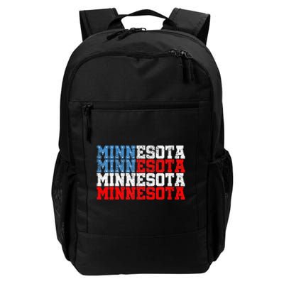 Minnesota Usa Flag Country Election 2024 Daily Commute Backpack