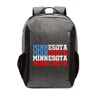 Minnesota Usa Flag Country Election 2024 Vector Backpack